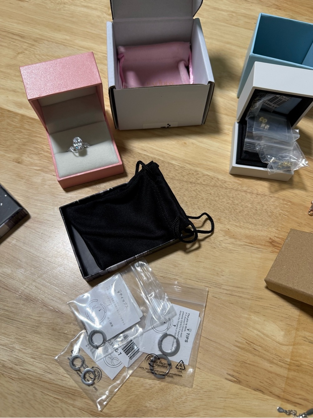 Lot of 6 sets of jewelry NEW! Rings, necklace, anklet, earrings